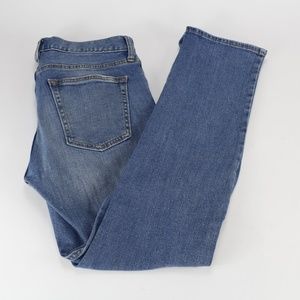 Old Navy Womens Jeans Slim Fit Distressed Denim